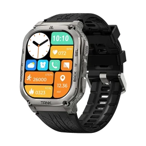 Kospet Tank M3 Amoled Silver Bluetooth Calling Smart Watch #2Y