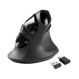 Micropack MP-V03W Ergo Lift Black Wireless Vertical Mouse