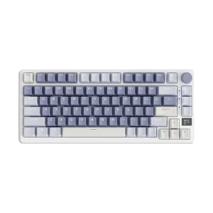 Royal Kludge RK M75 Tri Mode RGB Hot Swap (Silver Switch) Ocean Blue Mechanical Gaming Keyboard