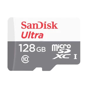 Sandisk Ultra 128GB MicroSD UHS-I Class 10 Memory Card #SDSQUNR-128G-GN6MN