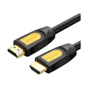 Ugreen 10167 HDMI 1.4 Male to Male, 5 Meter, Black-Yellow Cable # 10167