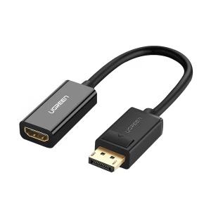 Ugreen MM137 (40362) DisplayPort Male to HDMI Female Black Converter # 40362 (1080p)