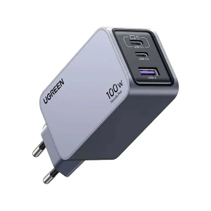 Ugreen Nexode Pro X757 (25874) 100W GaN USB & Dual USB-C PD Gray Charger / Charging Adapter #25874 (EU)