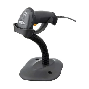 Zebra LS2208 Single Line Laser Barcode Scanner with Stand