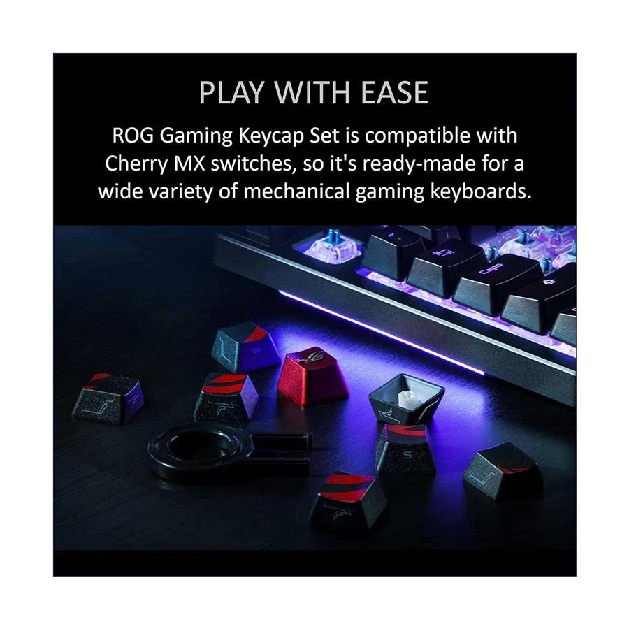 Asus ROG AC02 Red Metallic Keyboard Price in BD