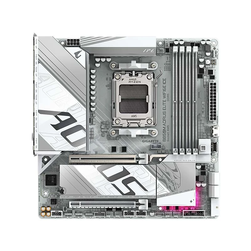 Gigabyte B850M AORUS ELITE ICE (Wi-Fi 6E) Motherboard