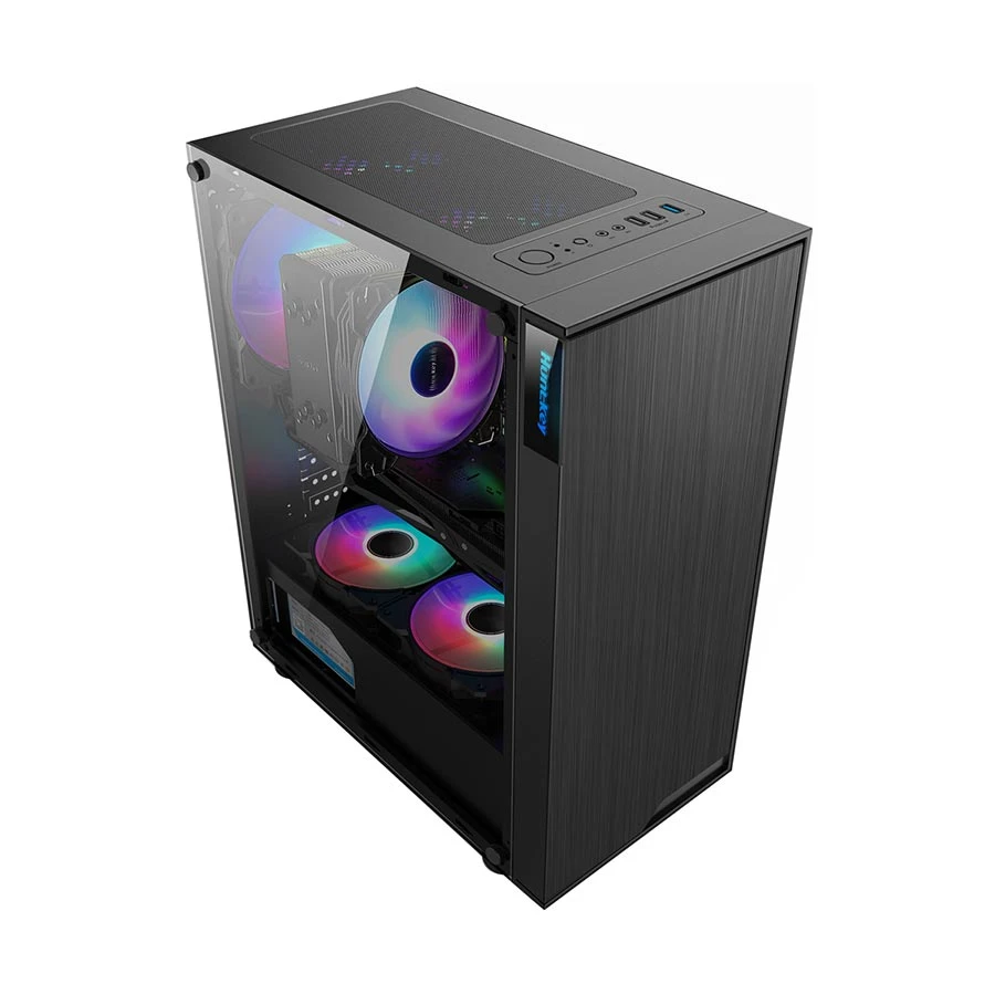 Huntkey GS400C Mid Tower Black Casing Price in Bangladesh | RYANS