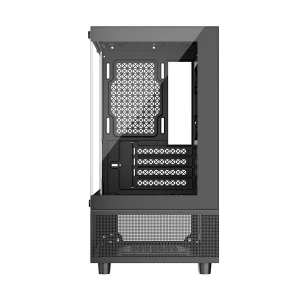 1st Player Mi2-A Mid Tower Black Micro-ATX Gaming Desktop Casing with Fan & HUB