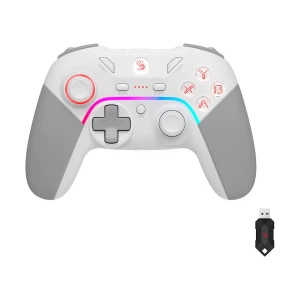 A4tech Bloody GPW70 RGB Wireless (Dual Mode) Sports White Gaming Controller