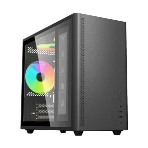 Acer U351B Mid Tower Black (Tempered Glass Side Window) Micro-ATX Business Desktop Casing