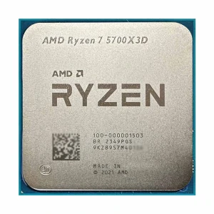 AMD Ryzen 7 5700X3D 3.0GHz-4.1GHz 8 Core 100MB+ Cache AM4 Socket Processor - (OEM/Tray) (Graphics Not Included) (Fan Not Included)