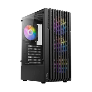 Antec AX22 Elite RGB Mid Tower Black (Tempered Glass Window) ATX Gaming Desktop Case