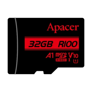 Apacer R100 MicroSDHC/SDXC UHS-1 U1 V10 A1 32GB Memory Card without Adapter #AP32GMCSH10UB-RA