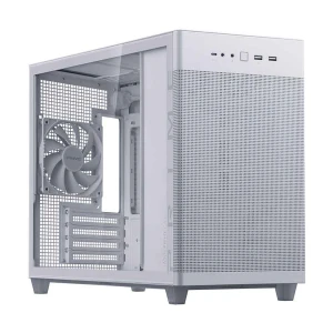 Asus Prime AP201 Mini Tower White Micro-ATX Desktop Case