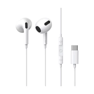 Baseus Encok C17 White In-ear USB Type-C Wired Earphone #NGCR010002