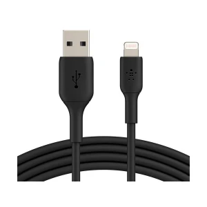 Belkin CAA001bt3MBK USB Male to Lightning Male, 3 Meter, Black Charging & Data Cable #CAA001bt3MBK