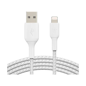 Belkin CAA002bt2MWH USB Male to Lightning Male, 2 Meter, White Charging & Data Cable #CAA002bt2MWH