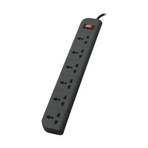 Belkin F9E600zb2M-GRY 3 Pin 6 Port Grey Power Strip # F9E600zb2M-GRY