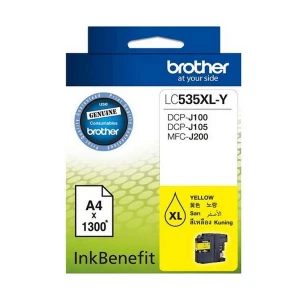 Brother LC535XLY Yellow Cartridge