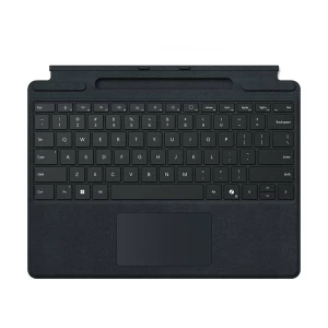 (Bundle with PC) Microsoft Surface Pro for Business Black Signature Keyboard with Slim Pen Tray (For Surface Pro X, 8, 9 & 10)