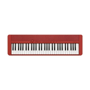 Casio CT-S1RD Red Portable Musical Keyboard Piano without Adapter