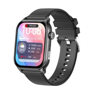 Colmi P78 Black Bluetooth Calling Smart Watch