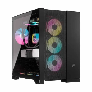 Corsair 6500D Airflow Mid Tower Black (Tempered Glass Side Window) ATX Gaming Desktop Case #CC-9011259-WW