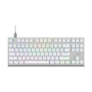 Corsair K60 PRO TKL RGB Wired (OPX Switch) White Gaming Keyboard #CH-911D11A-NA