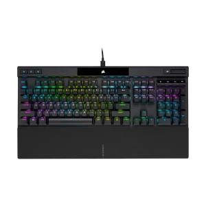 Corsair K70 RGB Pro Wired Black (Cherry MX Speed Switch) Mechanical Gaming Keyboard with PBT Double Shot Pro Keycaps #CH-9109414-NA