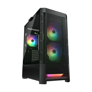 Cougar Airface RGB Mid Tower Black E-ATX Gaming Desktop Casing