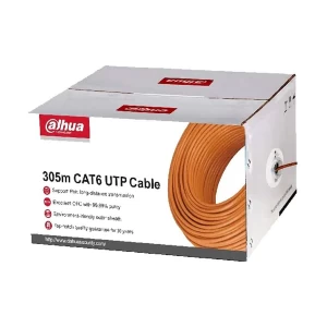 Dahua Cat-6, 305 Meter, Orange Network Cable #DH-PFM920I-6UN-C