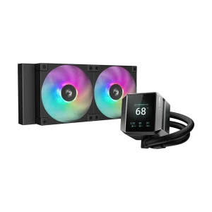 Deepcool MYSTIQUE 240 ARGB AIO Black Liquid CPU Cooler #R-LX550-BKADSNC-G-1