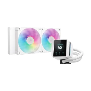 Deepcool MYSTIQUE 240 WH ARGB AIO White Liquid CPU Cooler #R-LX240-WHDSNMCP-G-1