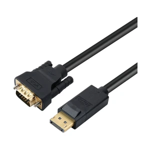 Dtech DisplayPort Male to VGA Male, 1.8 Meter, Black Cable # DT-CU0307