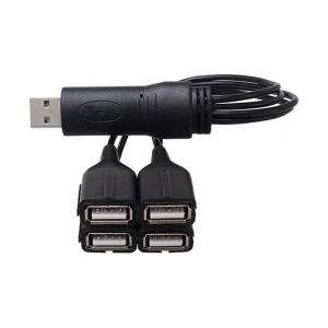 Dtech DT-3020 USB 2.0 4 Port Black Hub