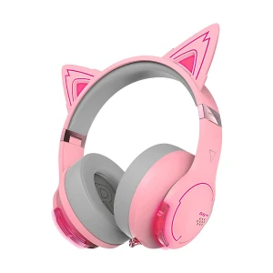 Edifier G5BT CAT Low Latency Pink Bluetooth Gaming Headphone