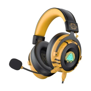 EKSA E900 Pro Yellow Wired Over-Ear Gaming Headphone