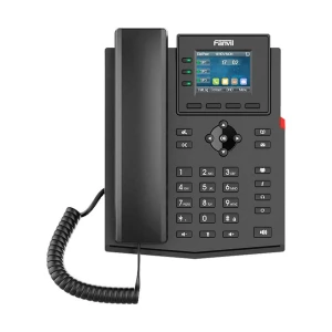 Fanvil X303G 4-SIP PoE Gigabit IP Phone With Adapter