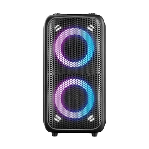 F&D PA200 Black Bluetooth Portable Party Trolley Speaker