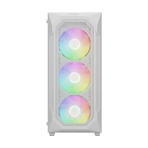 Gamdias AURA GC1 ELITE WH ARGB Mid Tower ATX White Gaming Desktop Casing