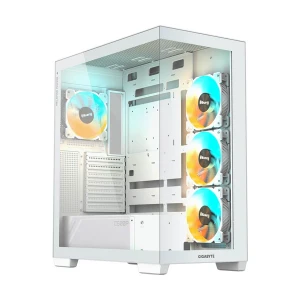 Gigabyte C500 Panoramic Stealth Ice Mid Tower White ATX Gaming Desktop Casing #GB-C500PI ST