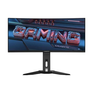 Gigabyte MO34WQC2 34 Inch 3K UWQHD Display Dual HDMI, DP, USB, USB-C Curved Gaming Monitor