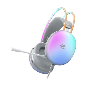 Havit Gamenote H2037d RGB Wired White Gaming Headphone