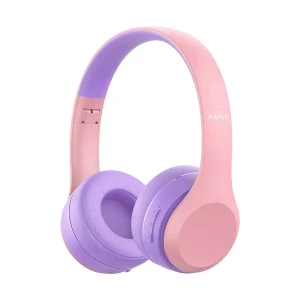 Havit H626BT Bluetooth Pink Over-Ear Kids Headphone