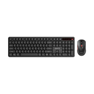 Havit KB261WB Bluetooth (Dual Mode) Black-Red Keyboard & Mouse Combo