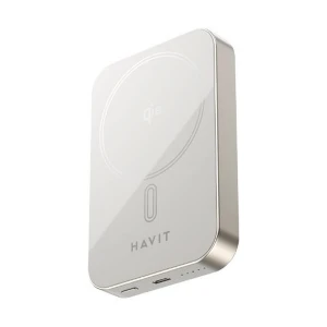 Havit PB5228 10000mAh Titanium 15W Magnetic Wireless Charging Power Bank