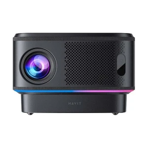 Havit PJ300 Plus (550 Lumens) 1080p Full HD Black RGB Garnet Smart Projector With Google Licensed Tv System