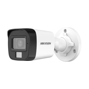 Hikvision DS-2CE16K0T-LFS (3.6mm) (5.0MP) 3K Smart Hybrid Light Audio Fixed Mini Bullet CC Camera