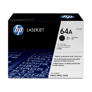 HP 64A Black Original LaserJet Toner (CC364A)