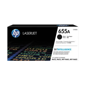 HP 655A Black Original LaserJet Toner #CF450A